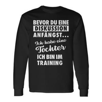 Ich Habe Eine Tochter -Ater Und Tochter Langarmshirts - Geschenkecke