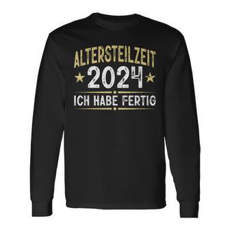 Ich Habe Fertig Rente Retirement Langarmshirts - Geschenkecke