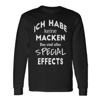 Ich Habe Keine Macken Das Sind Alles Special Effects Perfect Langarmshirts - Geschenkecke