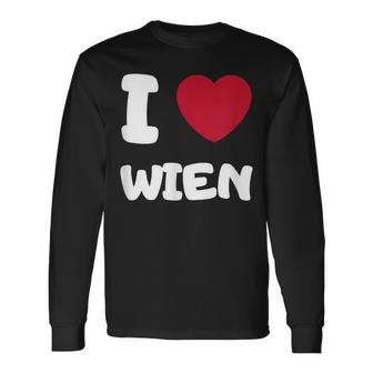 Ich Herz I Loveienna Langarmshirts - Geschenkecke