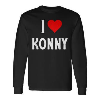 Ich Liebe Konny Langarmshirts - Geschenkecke