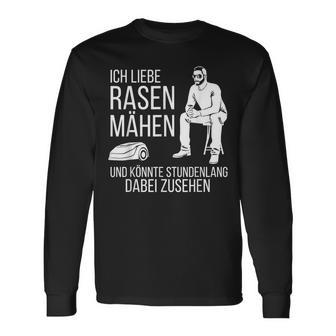 Ich Liebe Rasen Mow Ich Liebe Rasen Mow Langarmshirts - Geschenkecke