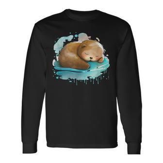 Ich Mag Halt Otter Seeotter Kinder Damen Herren Langarmshirts - Geschenkecke