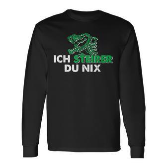 Ich Steirer Du Nix Steiermark Langarmshirts - Geschenkecke