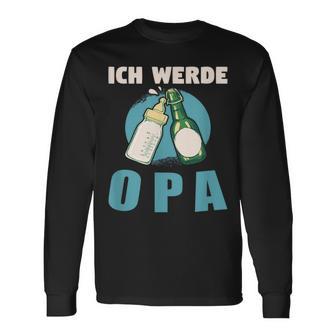 Ich Werde Opa 20242025 Langarmshirts - Geschenkecke