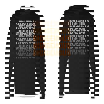 Indigenous Peoples Day Native American Heritage Pride Long Sleeve T-Shirt - Thegiftio UK