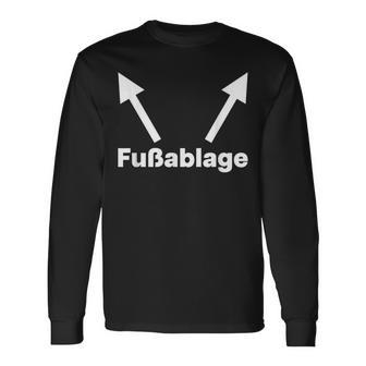 Ironie Füßrege Langarmshirts - Geschenkecke