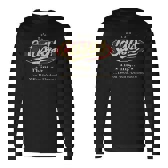 It's A Casas Thing You Wouldn't Understand Long Sleeve T-Shirt - Seseable