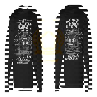 It's A Dion Thing You Wouldn't Understand Personalized Last Name Dion Family Crest Coat Of Arm Long Sleeve T-Shirt | Seseable UK