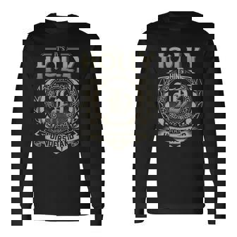 It's A Holly Thing You Wouldn't Understand Long Sleeve T-Shirt - Thegiftio