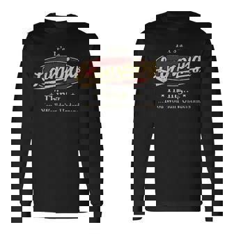 It's A Lamping Thing You Wouldn't Understand Personalized Name With Name Printed Lamping Long Sleeve T-Shirt - Thegiftio