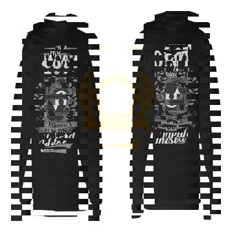 It's An Olcott Thing You Wouldn't Understand Personalized Last Name Olcott Family Crest Coat Of Arm Long Sleeve T-Shirt | Seseable UK