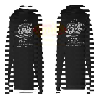 It's A Smith Thing You Wouldn't Understand Long Sleeve T-Shirt - Thegiftio UK