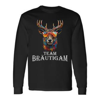 Jga Team Groom Deer Hunter Stag Night Langarmshirts - Geschenkecke