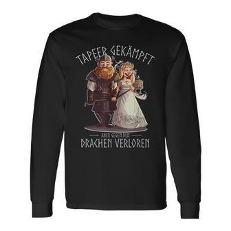 Jgaikings Tapfer Gekämpft Aber Gegen Den Drachenerloren Langarmshirts - Geschenkecke