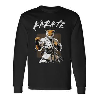 Karateka Karate Fox Langarmshirts - Geschenkecke