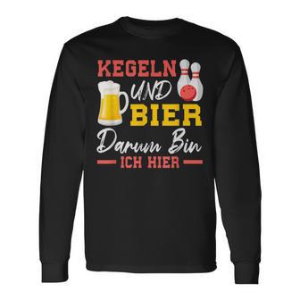 Kegel Und Bier Langarmshirts - Geschenkecke