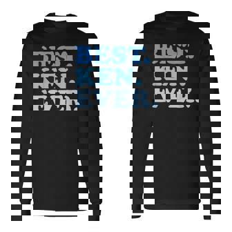Ken Name Best Ken Ever Vintage Long Sleeve T-Shirt - Thegiftio UK