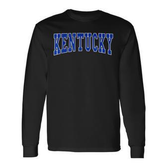 Kentucky Throwback Classic Long Sleeve T-Shirt - Seseable