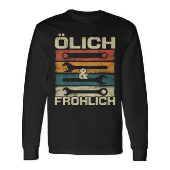 Kfz Mechaniker Ölich Aber Frohlich Langarmshirts - Geschenkecke