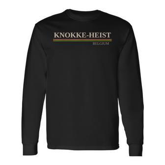 Knokke-Heist Belgien Langarmshirts - Geschenkecke