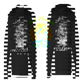 Koh Phangan Nightlife It's A Jail Party Long Sleeve T-Shirt - Monsterry