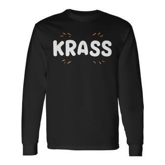 Krass Langarmshirts - Geschenkecke