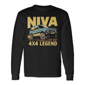 Lada Niva 4X4 Offroad Langarmshirts - Geschenkecke