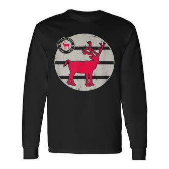 Lapland Reindeer Norway Sweden Finland Rudolph Reindeer Langarmshirts - Seseable