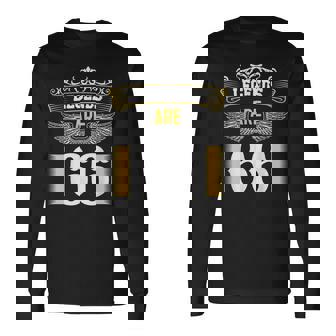 Las Leyendas Tienen 66 Años Cumpleaños 66 Camiseta de manga larga - Regaloses
