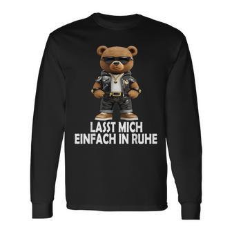 Lasst Mich Einfach In Ruhe Langarmshirts - Geschenkecke