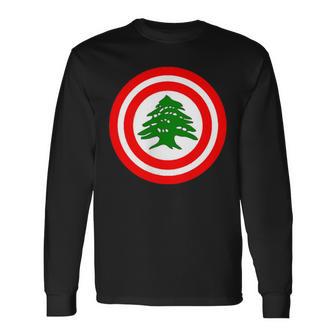 Lebanese Flag Lebanon Revolution Beirut Protest Demo Langarmshirts - Geschenkecke