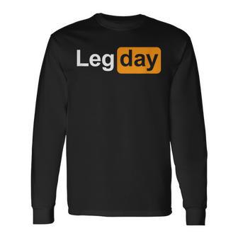 Leg Day Squats Langarmshirts - Geschenkecke