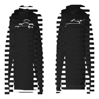 Legendary Racing Sports Car Iconic Racing Car 911 Silhouette Long Sleeve T-Shirt - Thegiftio UK