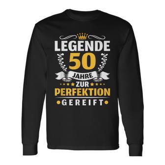 Legende 50 Jahre Zur Perfektion Gereift 50Th Birthday Langarmshirts - Geschenkecke