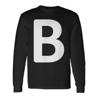 Letter B Langarmshirts - Geschenkecke