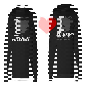 I Love Braulio Maglietta a maniche lunghe - Novitaregali