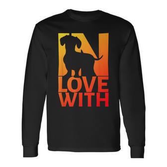 In Love With Dachshund Langarmshirts - Geschenkecke