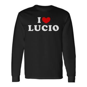 I Love Lucio I Love Lucio Langarmshirts - Geschenkecke