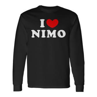 I Love Nimo I Love Nimo Langarmshirts - Geschenkecke