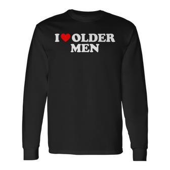 I Love Older Langarmshirts - Geschenkecke