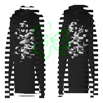 Lucky Shamrock Heart St Patrick's Day Parade Clover Holiday Long Sleeve T-Shirt - Monsterry