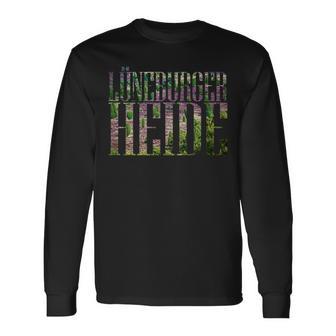 Lüneburger Heide Deutschland Landschaft Langarmshirts - Geschenkecke