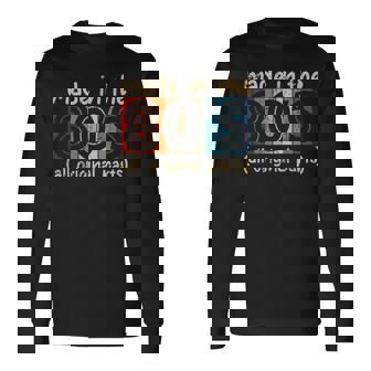 Made In The 80S All Original Part Retro Vintage Long Sleeve T-Shirt - Thegiftio UK