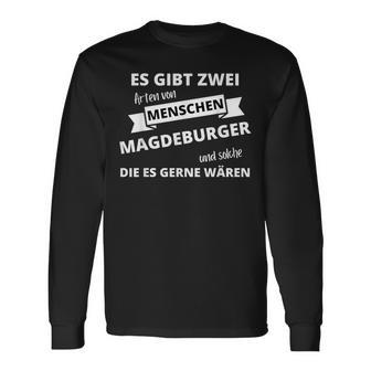 Magdeburger Magdeburg Fan Langarmshirts - Geschenkecke