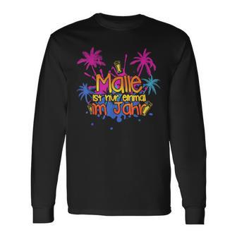 Malle Strandurlaub 2024 Goodibes Sun Langarmshirts - Geschenkecke