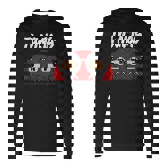 Mamá Gemelos Mellizos Madre Camiseta de manga larga - Regaloses