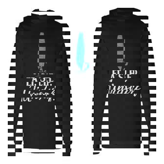 Mangez Le Repos Windsurf Planche Àoileéliplanchiste Wind T-shirt à manches longues - Cadeauxyz