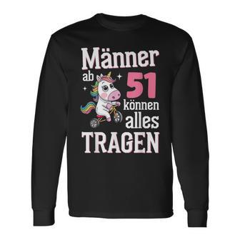 Männer Ab 51 Kann Alles Tragen 51St Birthday Langarmshirts - Geschenkecke