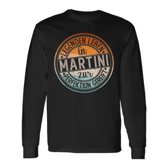 Martini Retro Colours Legends Life In Martini Langarmshirts - Geschenkecke